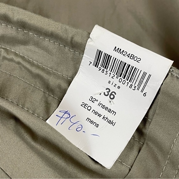 Vintage Calvin Klein Cargo Pants 36x31 Baggy Skater Y2K 90s NEW Deadstock 286 - Picture 16 of 16